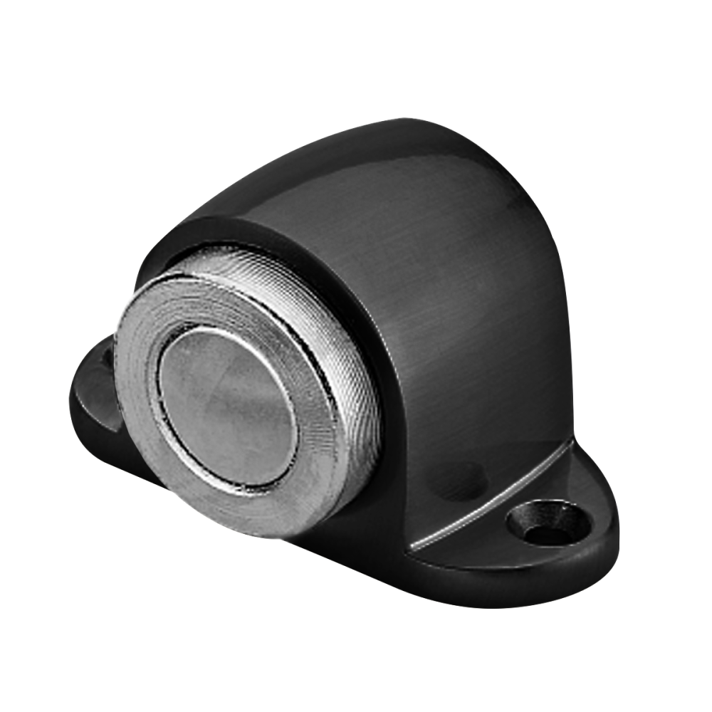 УПОР ПІДЛОГОВИЙ З МАГНІТНОЮ ФІКСАЦІЄЮ ДЛЯ ДВЕРЕЙ M-30 BLACK ЧОРНИЙ Київ - фото 1