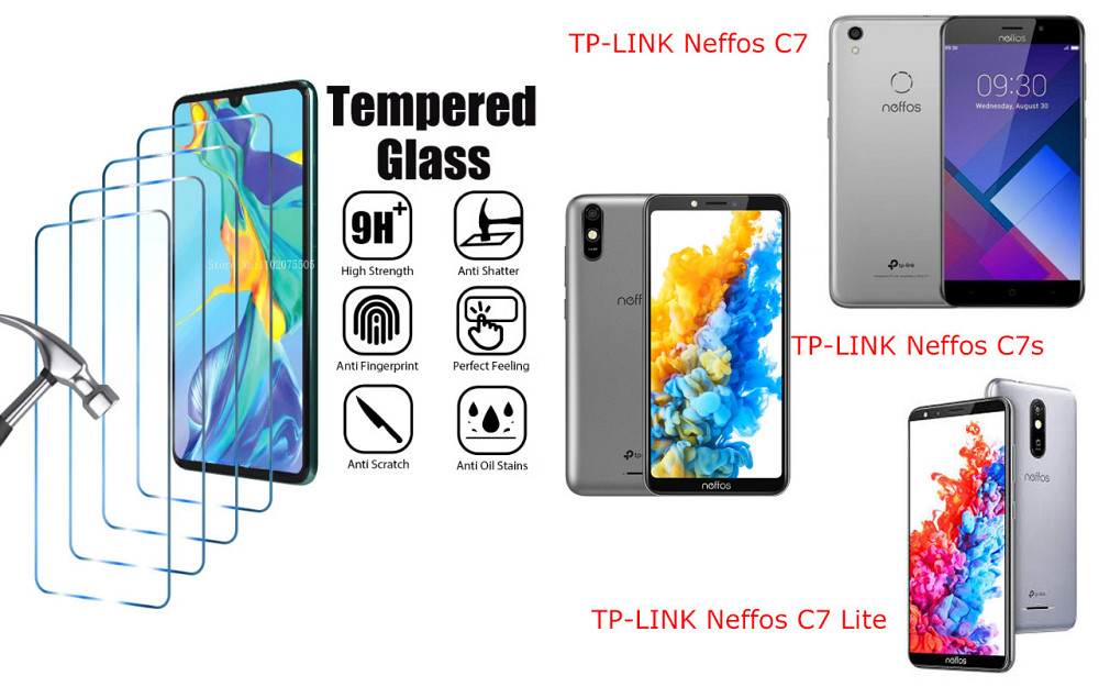 Защитное стекло ArmorGlass для TP-LINK Neffos C7, Neffos C7s, Neffos C7 Lite – устойчивое к царапинам и ударам Киев - изображение 1