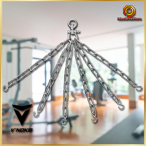 Цепь для боксерского мешка V'Noks 6 - стальное крепление с поворотным механизмом, 6 крючков, до 100 кг Киев - изображение 1
