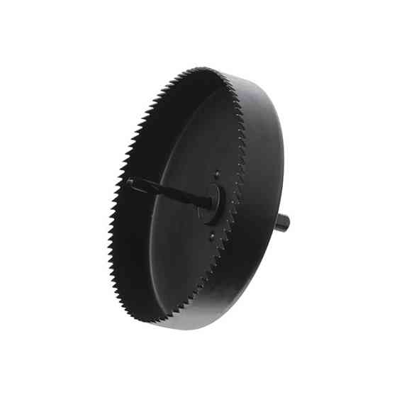 Набір корончатих свердел по деревині, 8 од., 64-127 мм INTERTOOL BT-0024 Киев