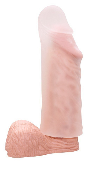 Насадка на член - Super Dick Sleeve Sex Aura Київ - фото 3