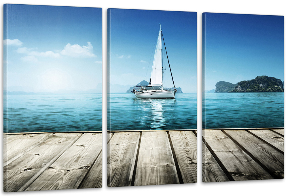 Модульна картина Яхта Art-68_3А Київ - фото 1