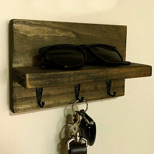 Ключница деревянная 