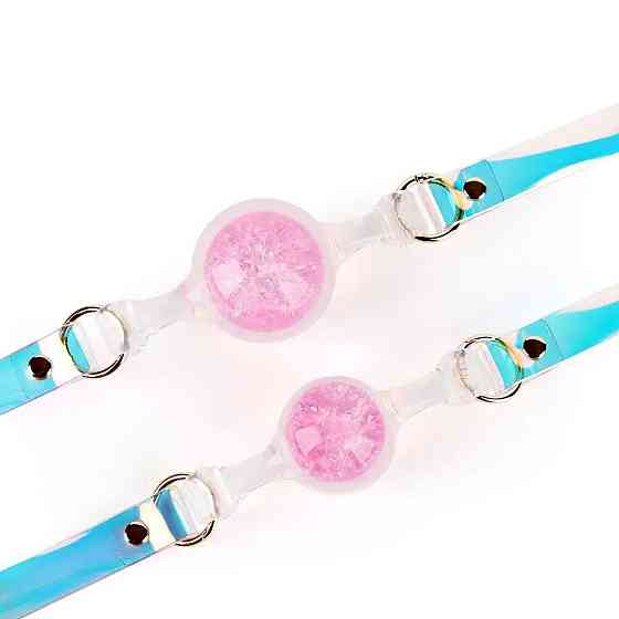 Кляп Liebe Seele Crystal Ball Gag - Pink (Large Ball) Sex Aura Киев