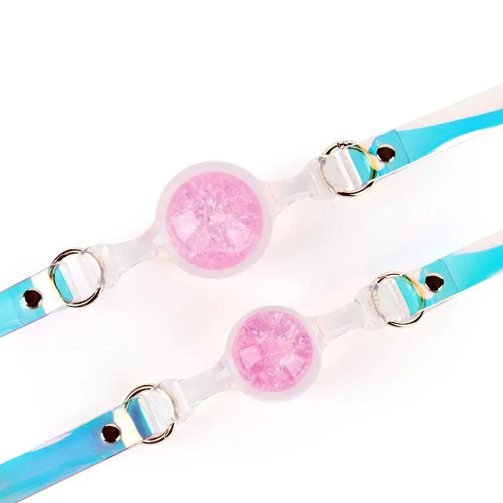 Кляп Liebe Seele Crystal Ball Gag - Pink (Large Ball) Sex Aura Киев - изображение 3