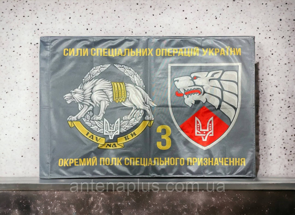 3 ССО ОП СпП флаг 600х900 мм Киев - изображение 1
