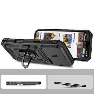 Чохол до мобільного телефона BeCover Military Apple iPhone 16 Pro Max Black (712156) Вінниця