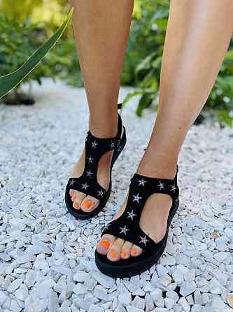 Olli БосонІжки жіночі OLLI Л-3-21747 чорні (літо, замша натуральна) (3654) лише 39р. Коломыя