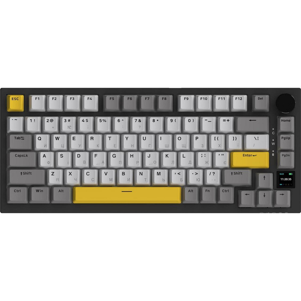 Клавіатура бездротова Ajazz AK820 Pro Gift Switch Black (AK820PRO-G-BGY) ( Чорний ) Харків - фото 6