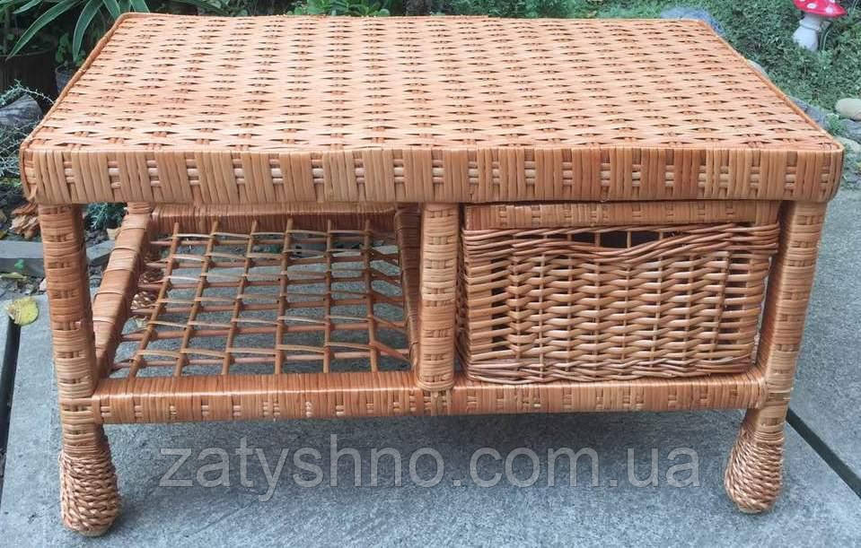 Полка с ящиком  для обуви из лозы Киев - изображение 2