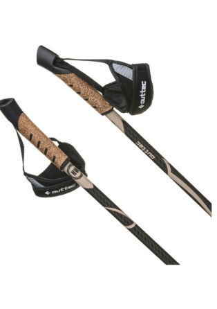 Трекінгові палки Outtec карбонові 115см 1-секційні Anti-shock Киев