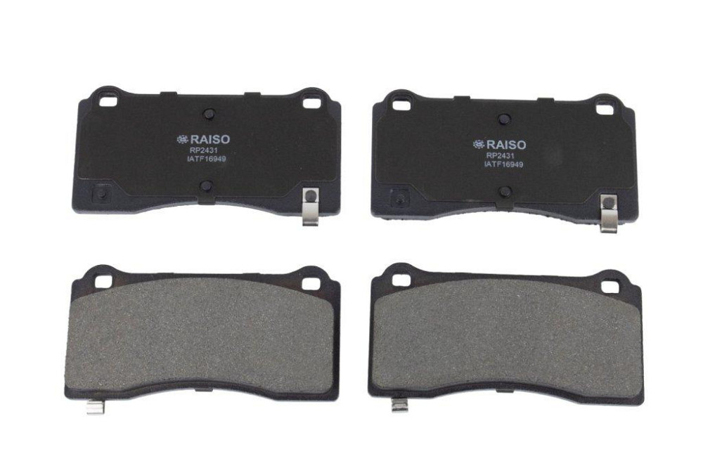 Колодки тормозные передние Raiso (Швеция) Tesla Model Y, Тесла Модель Уай 19- #RP2431 UAOYBPR22 Ковель - изображение 1