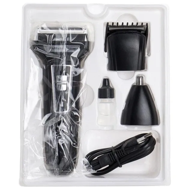 Чоловічий триммер бритва Gemei GM-573 3в1 волосся носа вух брів бороди, 60 хвилин безперервної роботи Одеса - фото 4