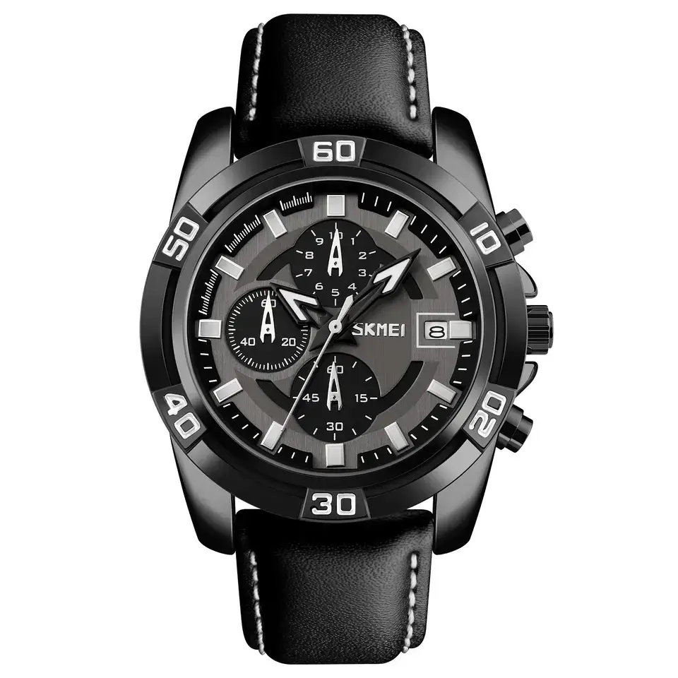 Чоловічий Годинник Skmei 9156 Avalon Чорний Вінниця - фото 1