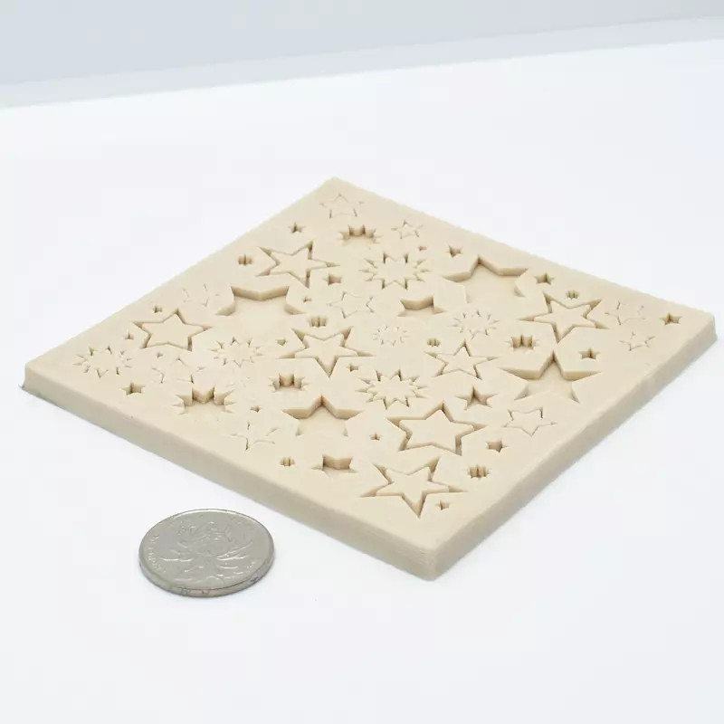 Молд силиконовый Звездочки 105 на 105 мм серый Киев - изображение 4
