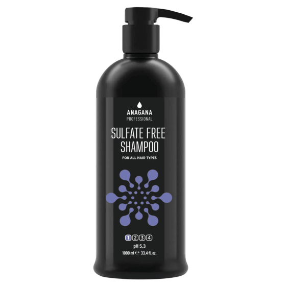 Безсульфатний шампунь SULFATE FREE ANAGANA 1000 мл Вінниця