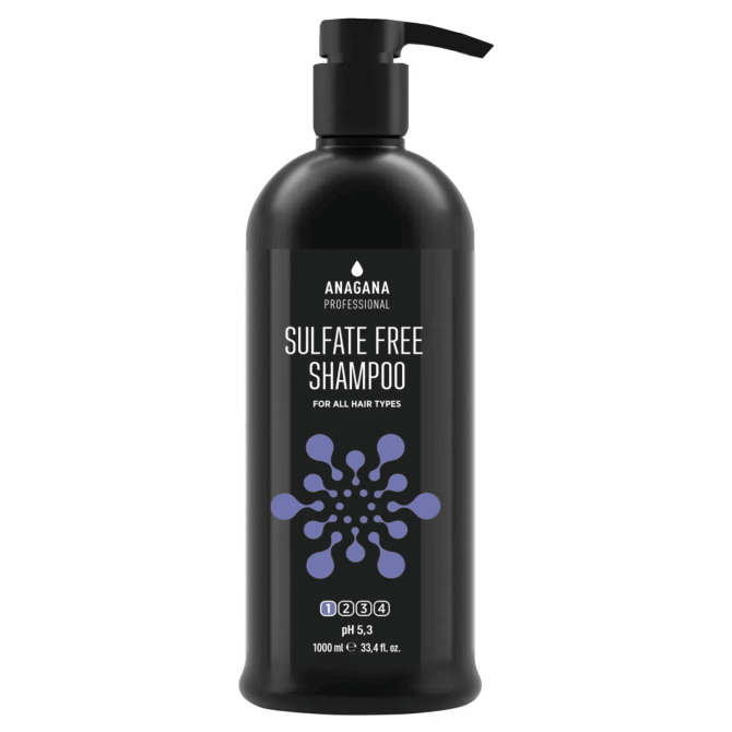 Шампунь Безсульфатний SULFATE FREE ANAGANA 1000 мл Винница - изображение 1