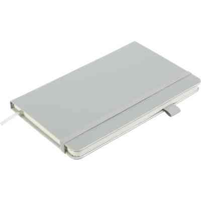 Книга записная Buromax Etalon 125x195 мм 96 листов без линовки обложка из искусственной кожи Серебряная (BM.291060-24) Винница