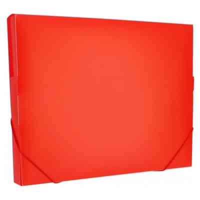 Папка на резинках Optima А4 30 мм, червона (O35616-03) Вінниця