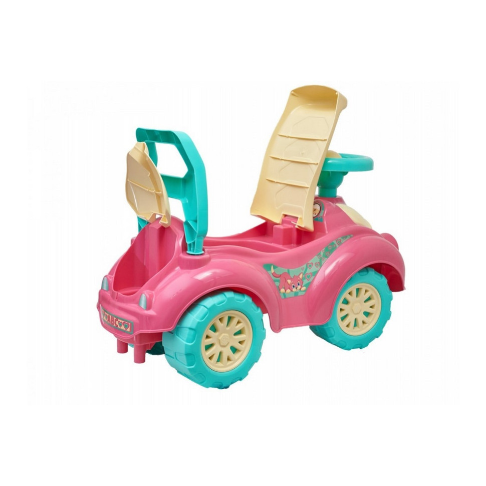 Машинка-каталка толокар для прогулянок ТехноК 0823TXK Рожева Вінниця - фото 3