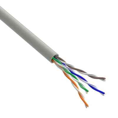 Кабель сетевой OK-Net UTP 100м cat.5e (U/UTP-cat.5Е-SL) (КПВ-ВП (100) 4*2*0,46 / 100) Винница