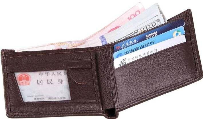 Гаманець чоловічий Vintage 14515 шкіряний Коричневий Київ - фото 8