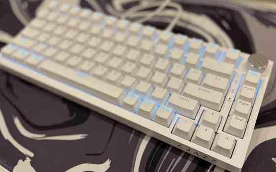 Ajazz AK820 белая!ГАРАНТИЯ! механическая клавиатура RGB для игр CS2 Valorant новая. Харьков