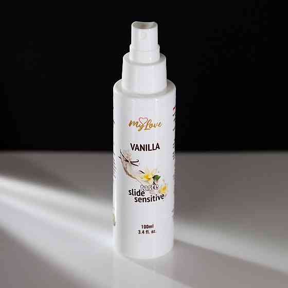Інтимний гель-лубрикант - MyLove Taste Slide Sensitive Vanilla, 100 мл Sex Aura Київ