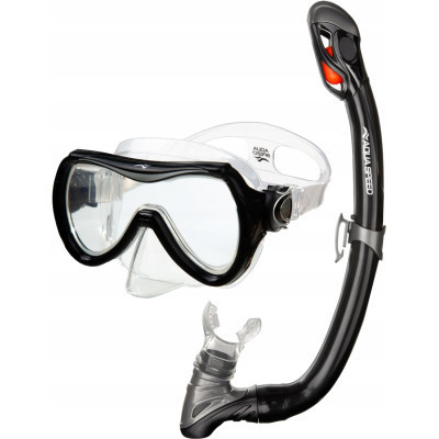 Набор для плавания Aqua Speed Alize + Samos 60314 617-07 чорний Діт OSFM (5905718603145) Винница - изображение 1