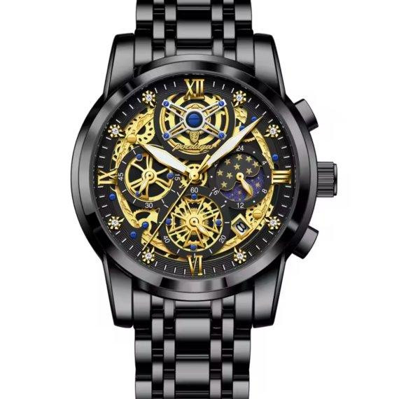 Мужские наручные часы Poedagar Botan (Черный) Винница - изображение 4