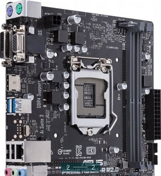 Материнська Плата: ASUS H310m-r. R2.0. Київ - фото 1