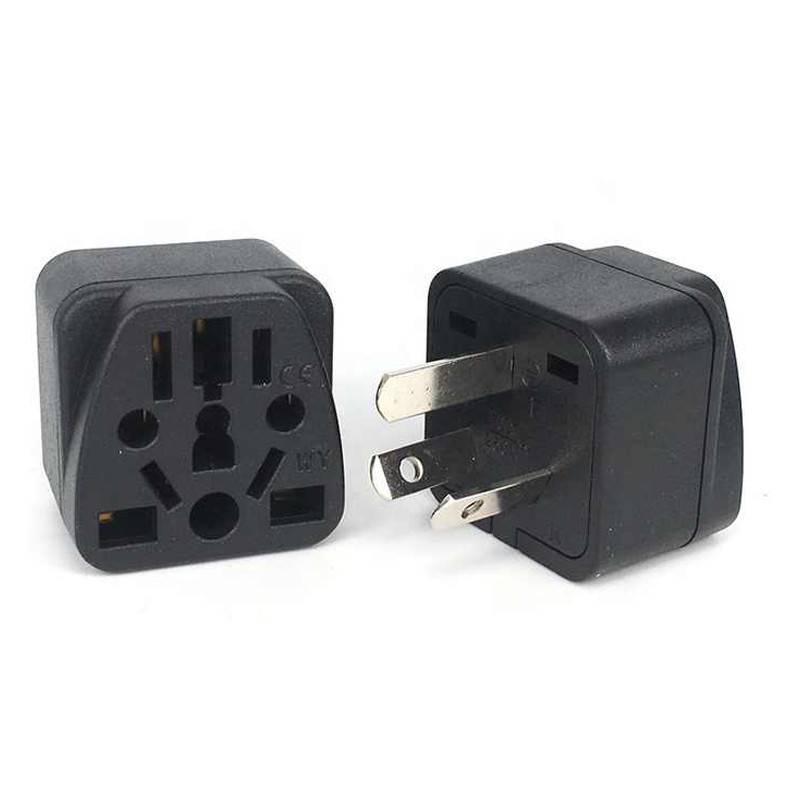 Універсальний перехідник Strum з EU/UK/AU/CN/JP/Asia/Italy/Brazil на Китай (CN) вилку (Чорний, 10А) Миколаїв - фото 4