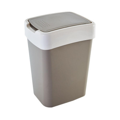 Контейнер для сміття Алеана Євро Какао / біла троянда 25 л (алн 123067/какао/біла роза) Вінниця - фото 1