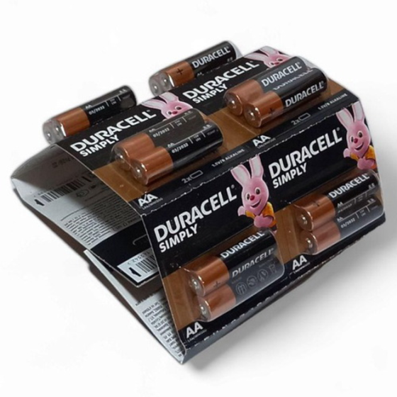 Батарейка AA Duracell Simply 1.5В для пультов и игрушек Киев