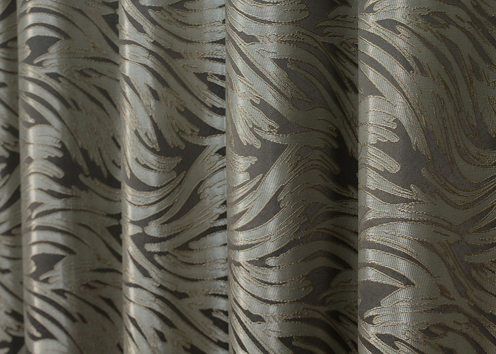 Комплект готових штор VR-Textil Жакард Magic № 1607ш Капучино 145х270 см 2 шт (33-0463) Київ - фото 7