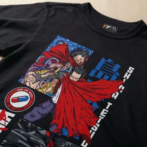 Футболка чоловіча з  принтом Акіра Тецуо Розмір 48 Anime0942 Дніпро