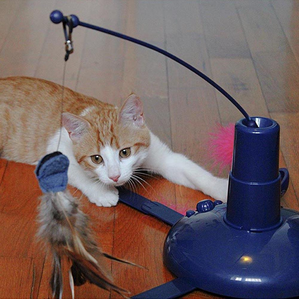 Электронная игрушка карусель с перьями для котов Ferplast Raptor (Ферпласт Раптор) Запорожье - изображение 7