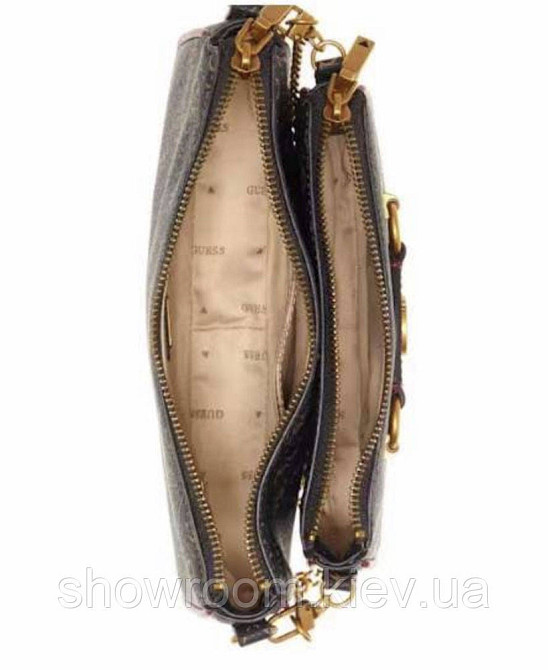 Жіноча сумочка з органайзером на плече Guess (865470) коричнева Київ - фото 3