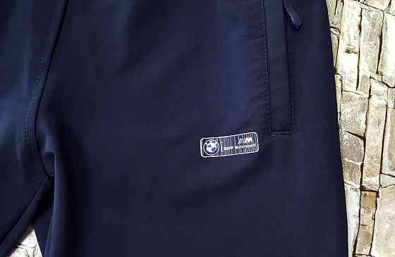 Мужские зауженные трикотажные штаны под манжет BMW,производство Турции Киев