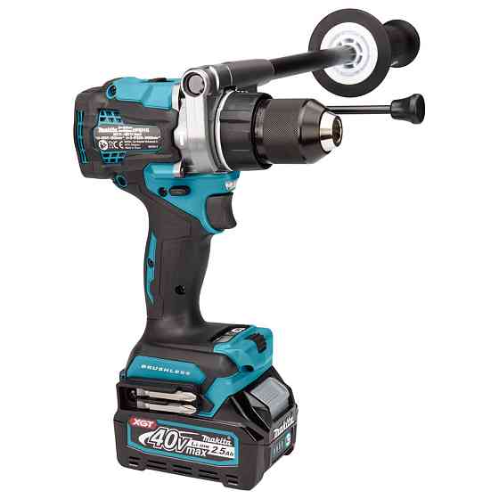 Дриль-шуруповерт MAKITA акумуляторний HP001GD201 з ударом XGT, 40 V з АКБ і ЗП в компл Коломыя