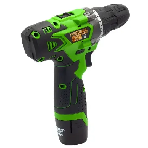 Акумуляторний шуруповерт Procraft  12 В 22 H*m,  компактний шуруповерт PA-12Li  , шуруповерт у кейсі,шурупокрут 2 акб  Li‑Ion Львів