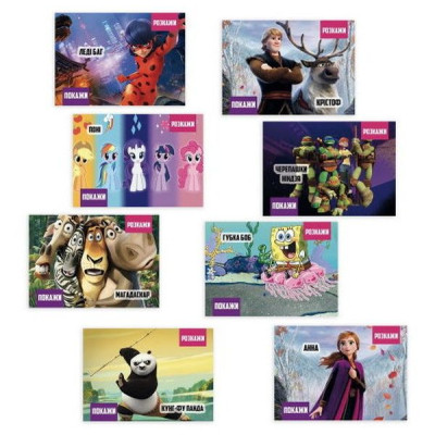 Настольная игра PLAYROOM Покажи или расскажи. Мультфильмы, украинский (ВР_ПРМУ) Винница - изображение 3