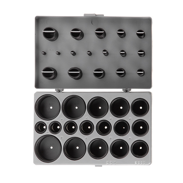 Набір ущільнювальних кілець INTERTOOL AT-5407 407 од. - гумові кільця всіх розмірів Львів - фото 4