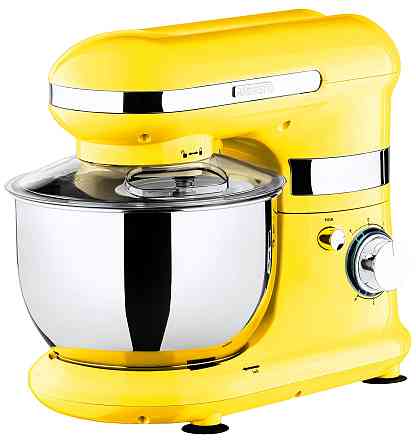 Міксер ARDESTO планетарний 800Вт, насадки-3, чаша-нерж., метал, 4л, Pulse-режим, жовтий Киев