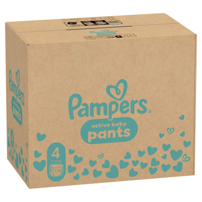 Підгузки Pampers трусики Pants Maxi Розмір 4 (9-15 кг) 176 шт (8006540068557) Вінниця - фото 2