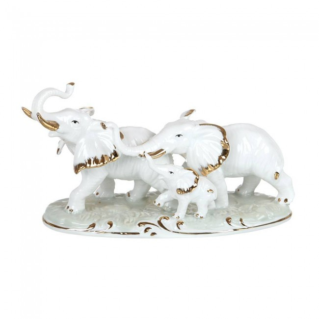 Статуэтка из фарфора Слоны Киев - изображение 1