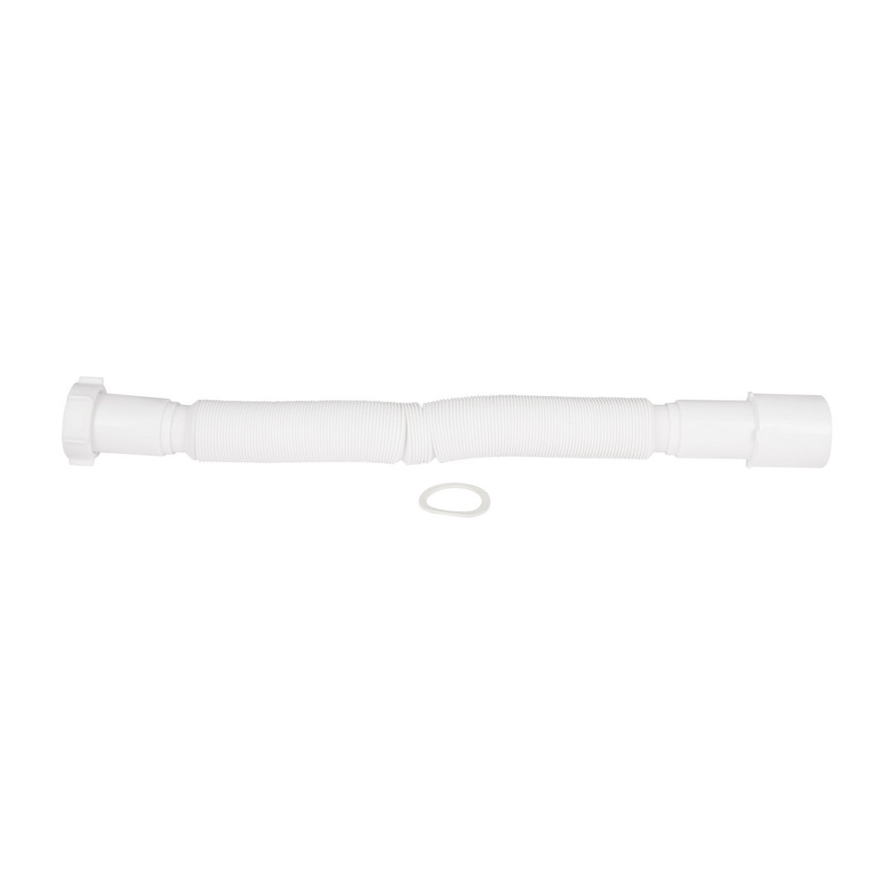 Гнучка труба Lidz (WHI) 60 01 G002 01 з накидний гайкою 1 1/2" довжина 1200 мм Київ - фото 3