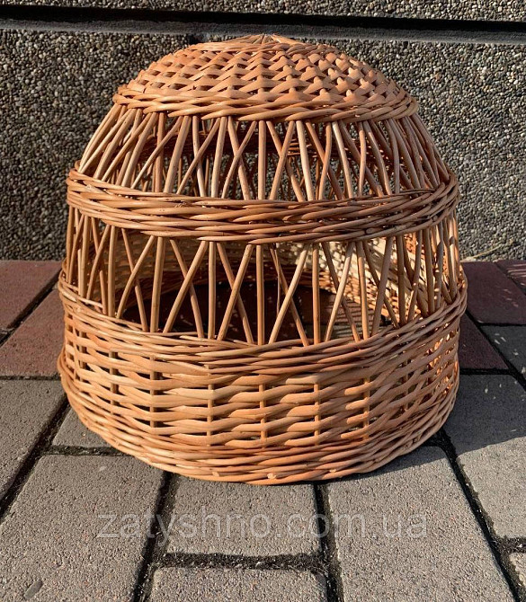 Світильник плетений у формі бані Київ - фото 1