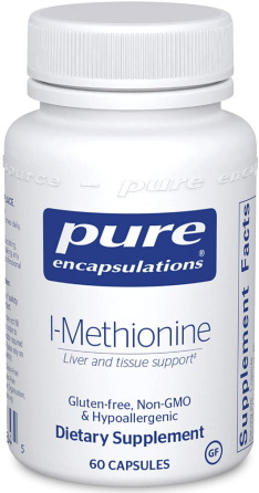 L-метіонін підтримка суглобів та печінки Pure Encapsulations l-Methionine 60 кап Київ
