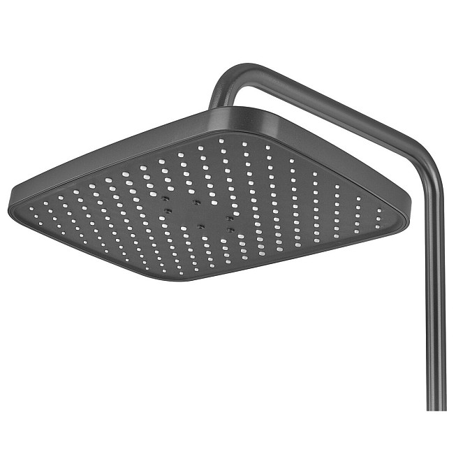 Душевая колонна Champion PBL-009-J Graphite с кнопочным смесителем, 4 режима CH6 Харьков - изображение 8